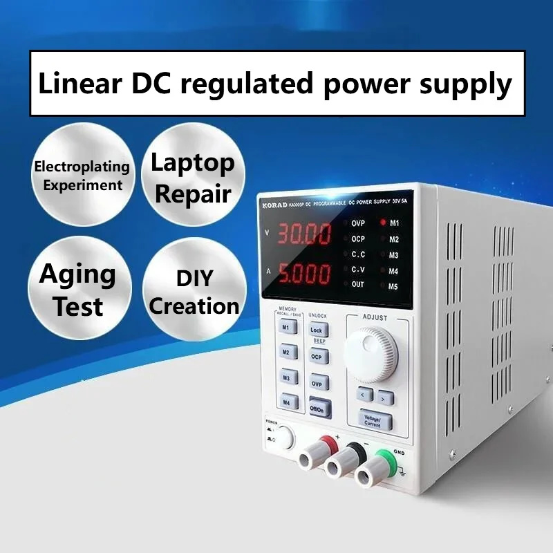Alimentation électrique linéai - Programmable Dc Power Supply 60V 5A avis et prix