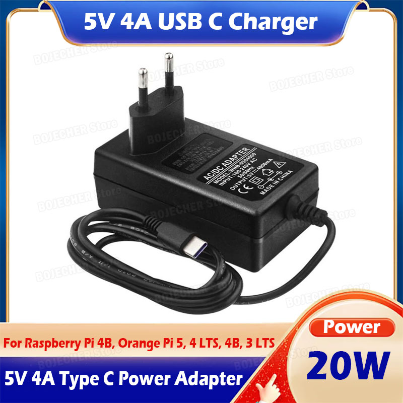 Chargeur USB C 5V 4A pour Rasp - Banana Pi Bpi-M5 avis et prix