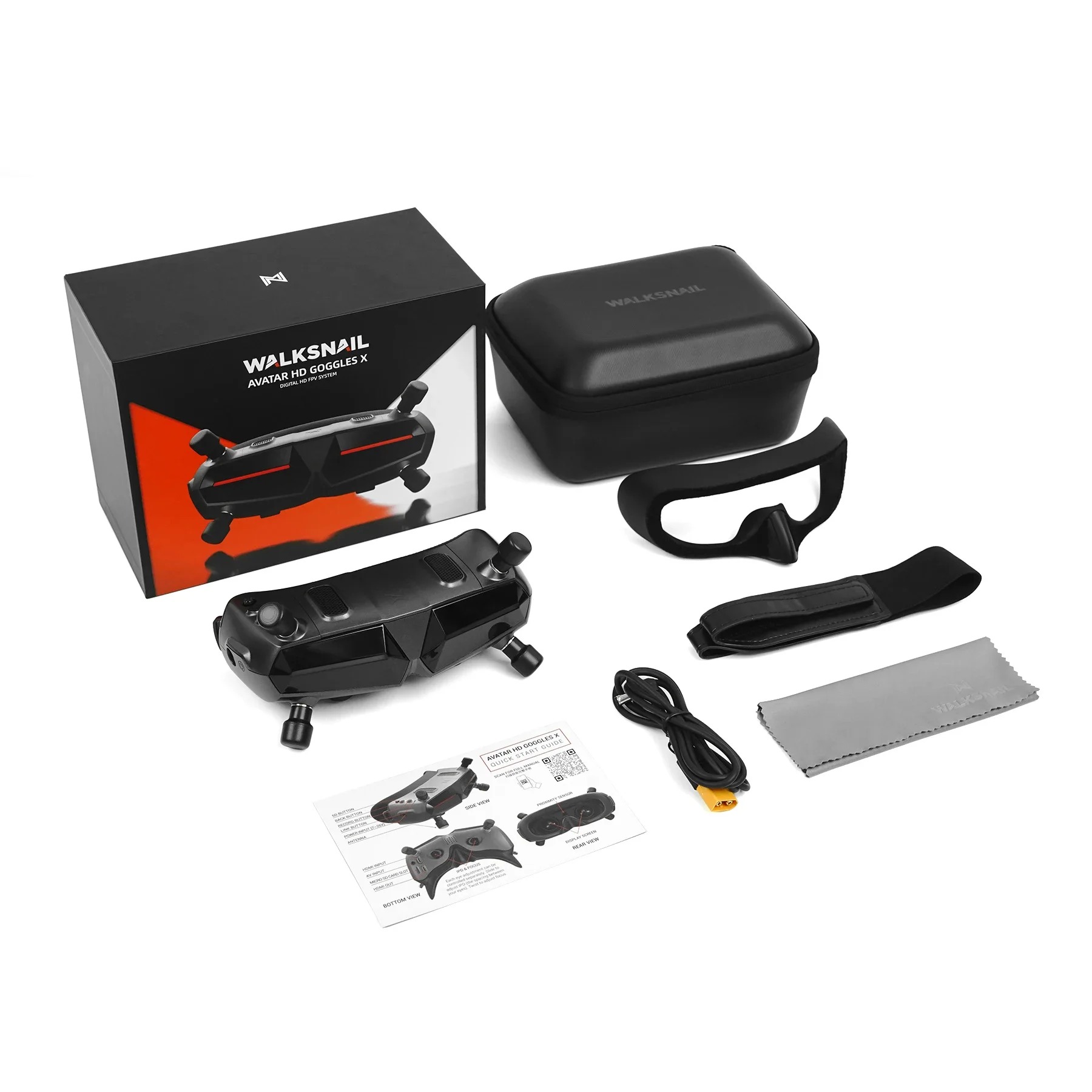 Lunettes FPV CADDXFPV Walksnai - Fpv Goggles Avatar Hd Receiver avis et prix