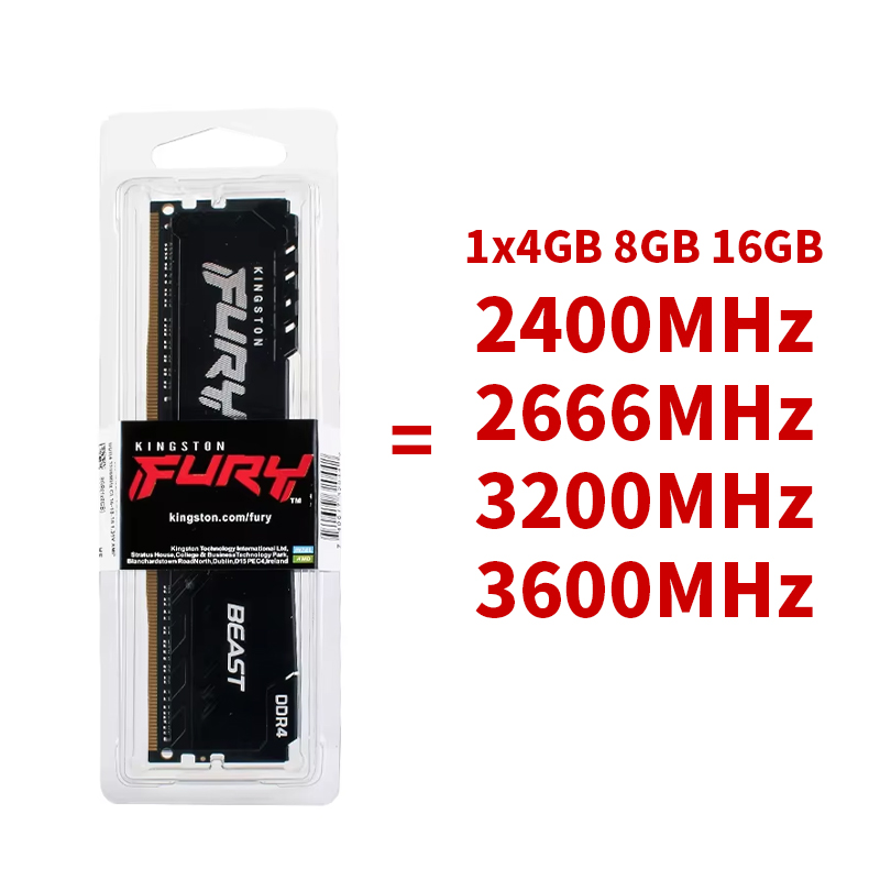 Mémoire DDR4 Kingston BEAST RA - Khadas Vim4 8Gb avis et prix