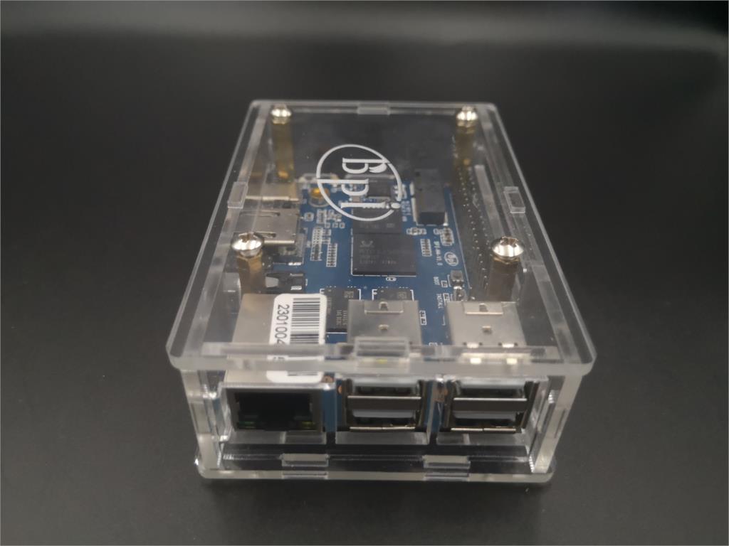 BPI M5 BPI M4 boîtier acryliqu - Banana Pi Bpi-M5 avis et prix