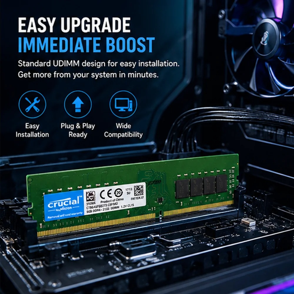 Mémoire Crucial pour Ordinateu - Khadas Vim4 8Gb avis et prix